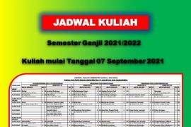 Jadwal Kuliah Ganjil 2021