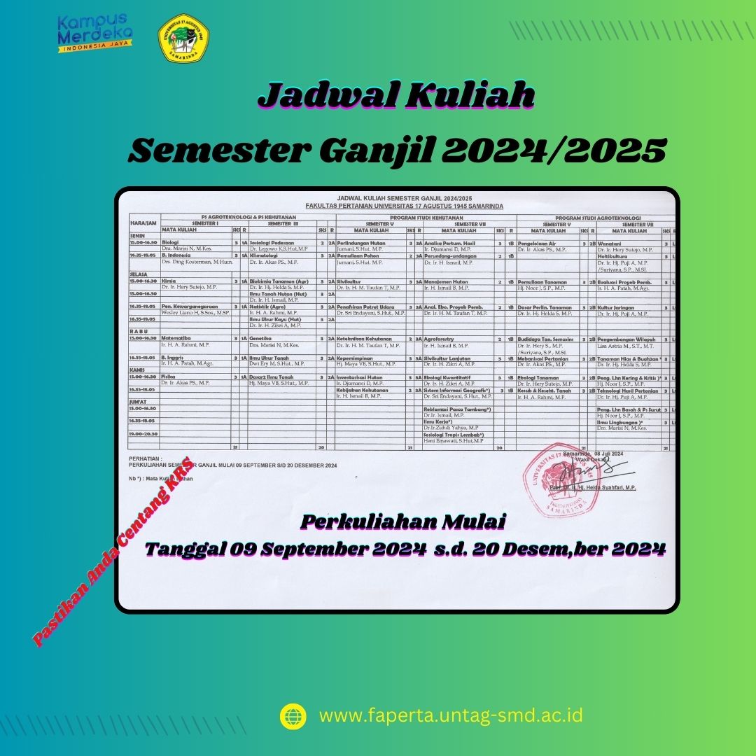 Jadwal Kuliah IG